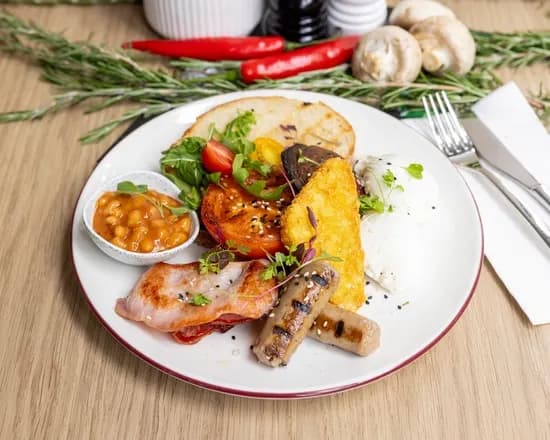 Big Breakfast at Milano Cafe Bar Newstead