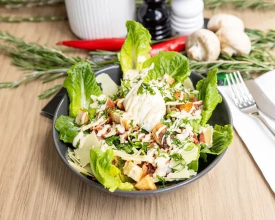 Caesar Salad at Milano Cafe Bar Newstead
