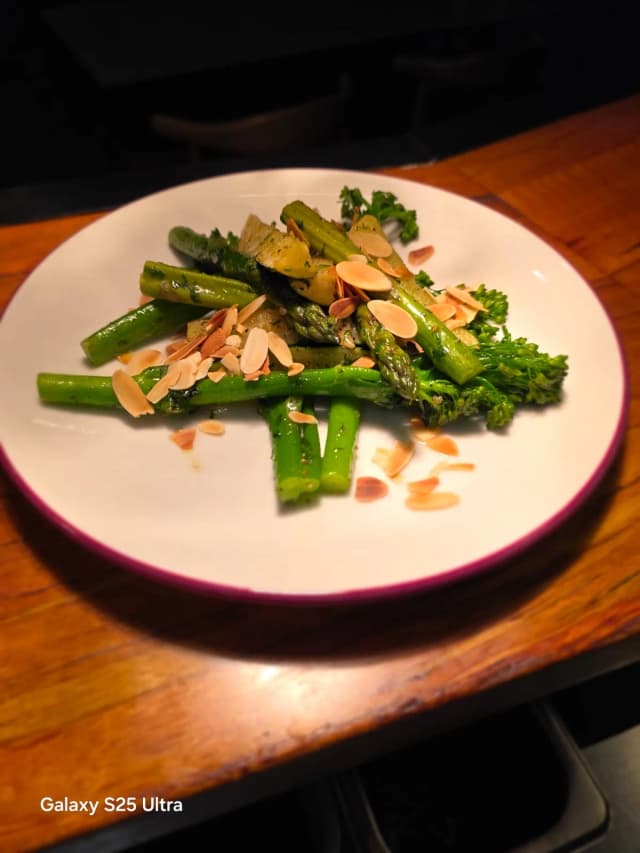 Steam Vegetables at Milano Cafe Bar Newstead